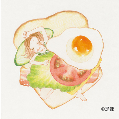 Muse　色紙（しきし）「コミックケント」姫・豆色紙（76ｘ76）、10枚入
